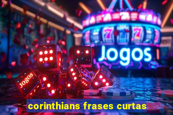 corinthians frases curtas